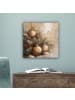MuchoWow Leinwand Bilder Goldfarben