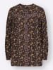 WITT WEIDEN Tunikabluse in schwarz-rotbraun-bedruckt