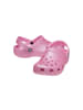 Crocs Kinder-Clog zum Hineinschlüpfen „Classic Glitter“ Rose