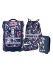 McNeill Ergo Compacto Schulranzen-Set 5-teilig in In the garden