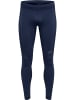Newline Verstellbare Taille Leggings Reflektierend Logo Men's Core Herren in BLACK IRIS