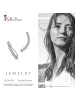 SilberDream Ohrringe 925 Sterling Silber Ear Cuff 11 Zirkonias Ohrklemme