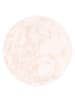 Pergamon Fellteppich Luxus Super Soft Plush Rund in Creme