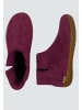 glerups Boots Kautschuksohle in Cranberry