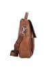 Plevier 400er Serie Aktentasche Leder 40 cm Laptopfach cognac