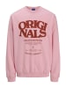 JACK & JONES Junior Sweatshirt 'Tavira' in pink