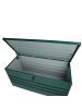 Beliani Truhe CEBROSA in Grün - (W) 132 x (H) 64 x (L) 62 cm