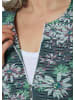 GOLDNER Sommerjacke mit floralem Muster in dunkelmarine / mint / gemustert