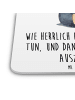 Mr. & Mrs. Panda Untersetzer Pinguin Buch mit Spruch in Weiß