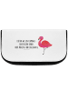 Mr. & Mrs. Panda Organizer Flamingo Classic mit Spruch in Weiß