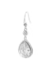 LOTUS silver Ohrringe Silber 925 Sterling Silber Zirkoniastein Ohrhänger