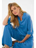 Cream Kurzarm-Bluse CRThea Straight fit in Palace Blue