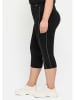 sheego Caprihose in schwarz