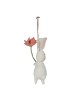 Butlers Butlers Anhänger FUNKY FRIENDS Häschen mit Blume in Creme