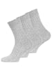 Cotton Prime® Norweger – Woll-Socken 6 Paar in Grau