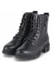 S. Oliver Schnürstiefeletten in schwarz