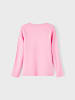 name it Langarm Pailletten Jersey Oberteil NKFOSILIA in Pink
