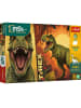 Puzzle - 100 - Inspired By Dino World – T-Rex Familie Treflik - Trefl