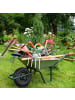 relaxdays 4x Schubkarrenrad "4.80 4.00-8" in Schwarz