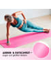 World Fitness Fitnessmatte Yamuna 183x61x1,5cm pink Rosa