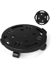 COSTWAY Pflanzenroller Outdoor in Schwarz