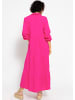 SASSYCLASSY Musselin Maxi Kleid in pink