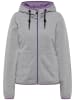 myMO ATHLSR Funktionsjacke in Grau Melange Flieder