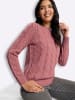 Sieh an! Pullover in rosenholz