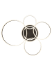 Globo lighting Deckenleuchte "GROUNI" in bronze