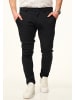 behype Chinohose - mit Super Stretch als Performance Pants in Slim-Fit in Black