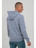 BLEND Kapuzensweatjacke in blau