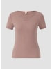 QS T-Shirt in 4762_altrosa