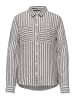 Street One Bluse in schoko weiß - 0001