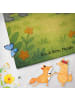 Mr. & Mrs. Panda Badehandtuch Koala Familie Design ohne Spruch in Blau Pastell