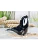 GILDE Figur Walross schwarz - (H) 16,5 cm