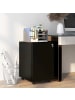 Vinsetto Rollcontainer-37L x 43,5B x 60H cm-Schwarz