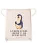 Mr. & Mrs. Panda Sportbeutel Pinguin Diät mit Spruch in Creme
