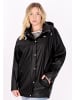 Schmuddelwedda Damen Regenmantel in Schwarz