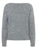 More & More Strukturpullover in warm grey melange