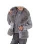 Ital-Design Jacke in Grau