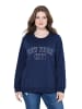 Ulla Popken Sweatshirt in tintenblau