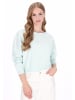 DreiMaster Women Sweatshirt in mint blue