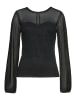 Melrose Langarmshirt in schwarz