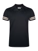 SikSilk Polo Tournament Revere Polo in Black