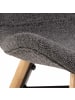 ebuy24 Esszimmerstuhl BatildaA1 Grau 2er Set