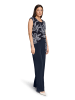 Vera Mont Jumpsuit im Layer Look in Patch Dark Blue/Dark Blue