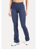 SMILODOX Schlaghose Leggings Aylin Scrunch in Dunkelblau