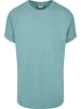 Urban Classics Urban Classics Herren Long Shaped Turnup Tee