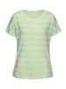 Vivance T-Shirt in lime, weiß