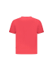 Pepe Jeans Rotes Baumwoll-T-Shirt